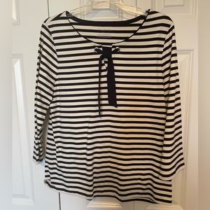 Talbots large sailer style blouse.